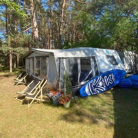 Przyczepa Abordaz Na Campingu Kormoran Hotel Hel Exterior foto